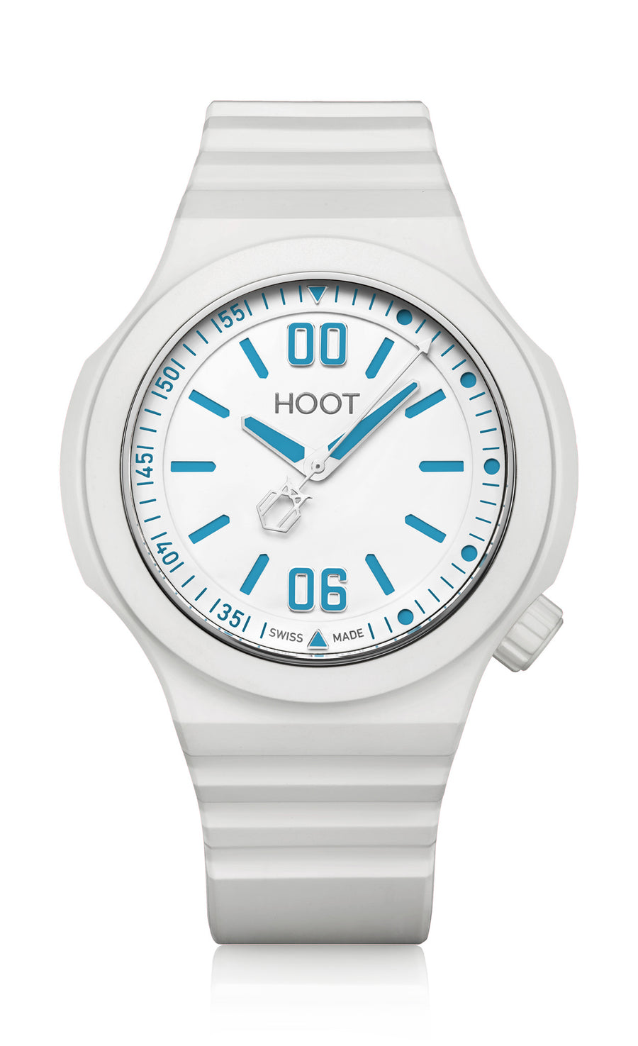 NIGHT OWL | White Blue