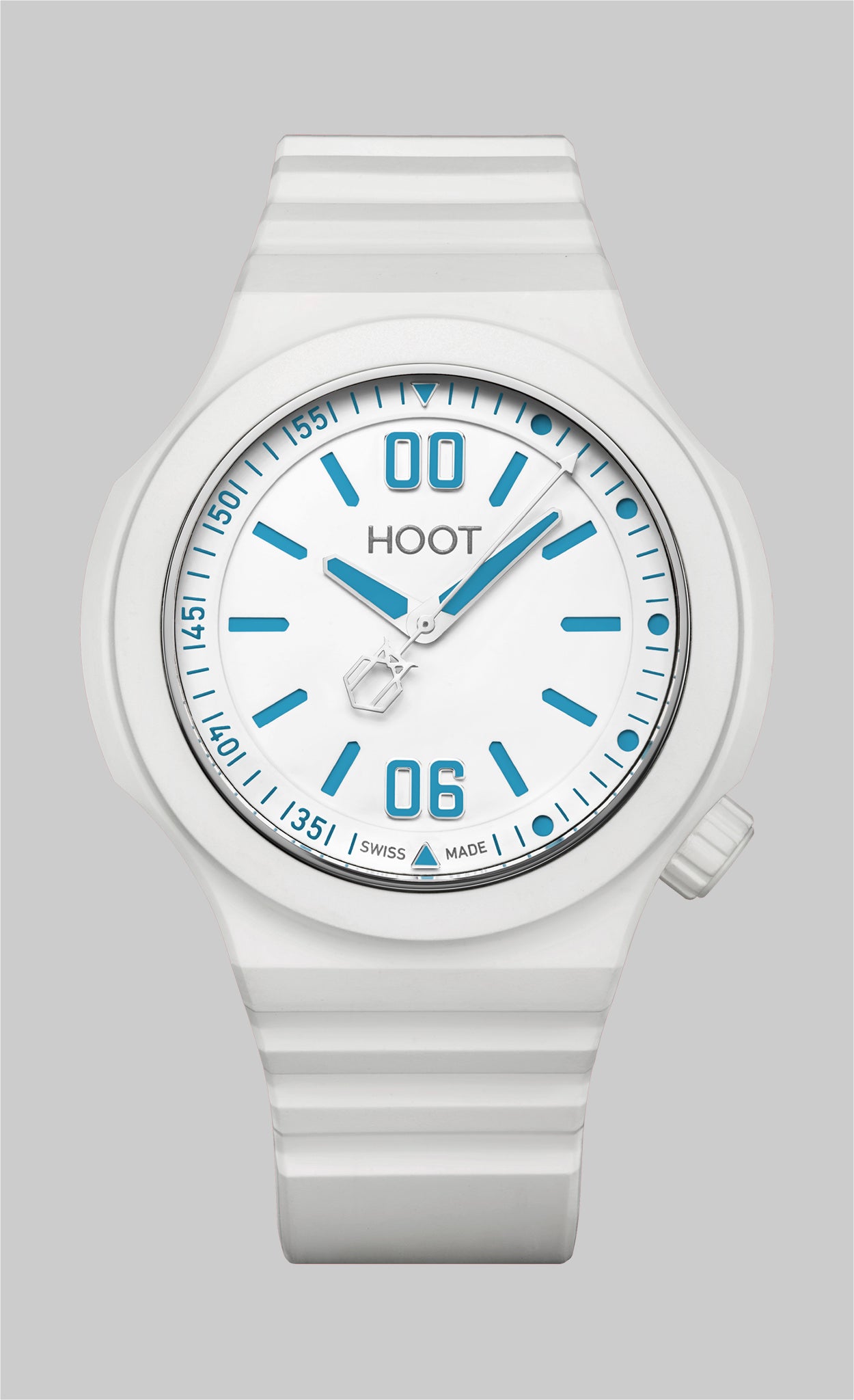 NIGHT OWL | White Blue – hoot.ch